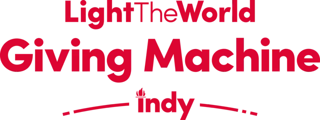 Light the World Giving Machine Indy